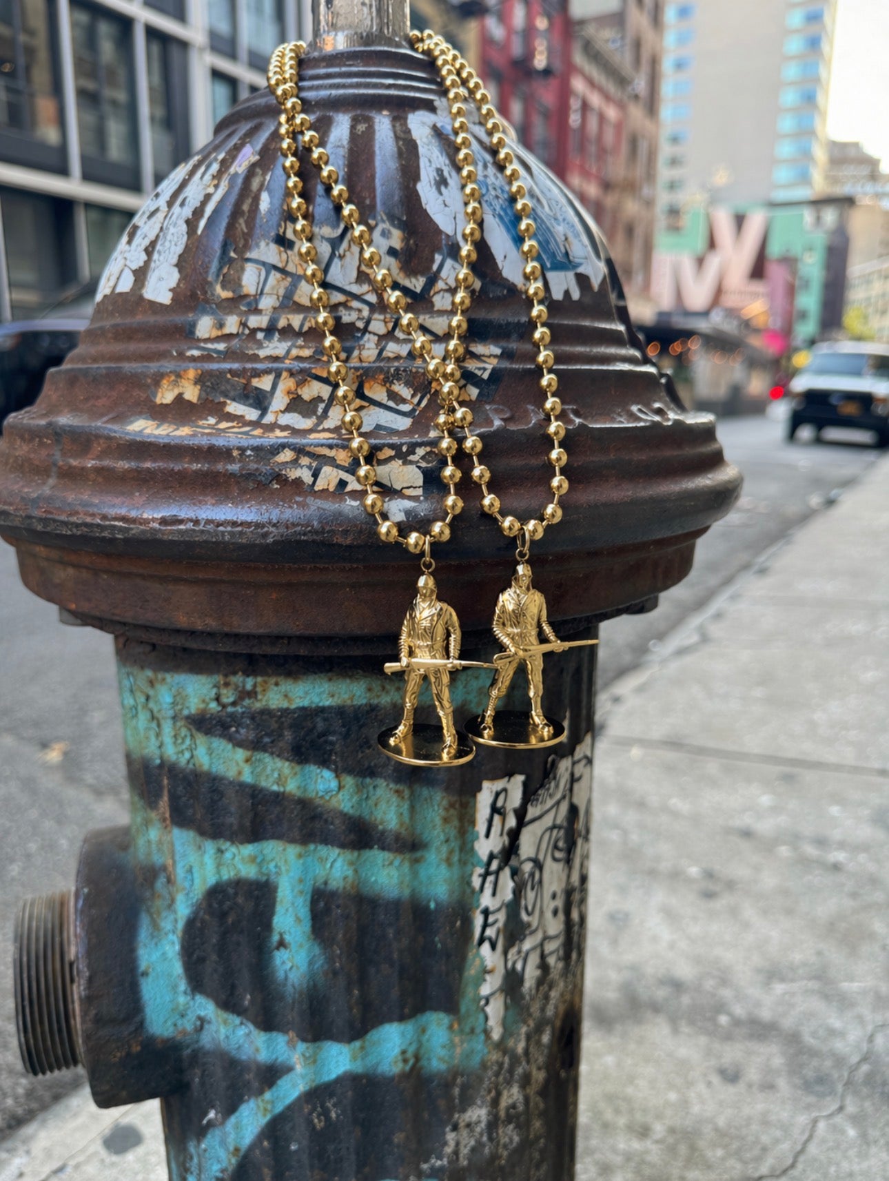 Gold Toy Soldier Chain